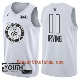 Boston Celtics Trikot Kyrie Irving 11 2018 All-Star Jordan Brand Weiß Swingman - Kinder